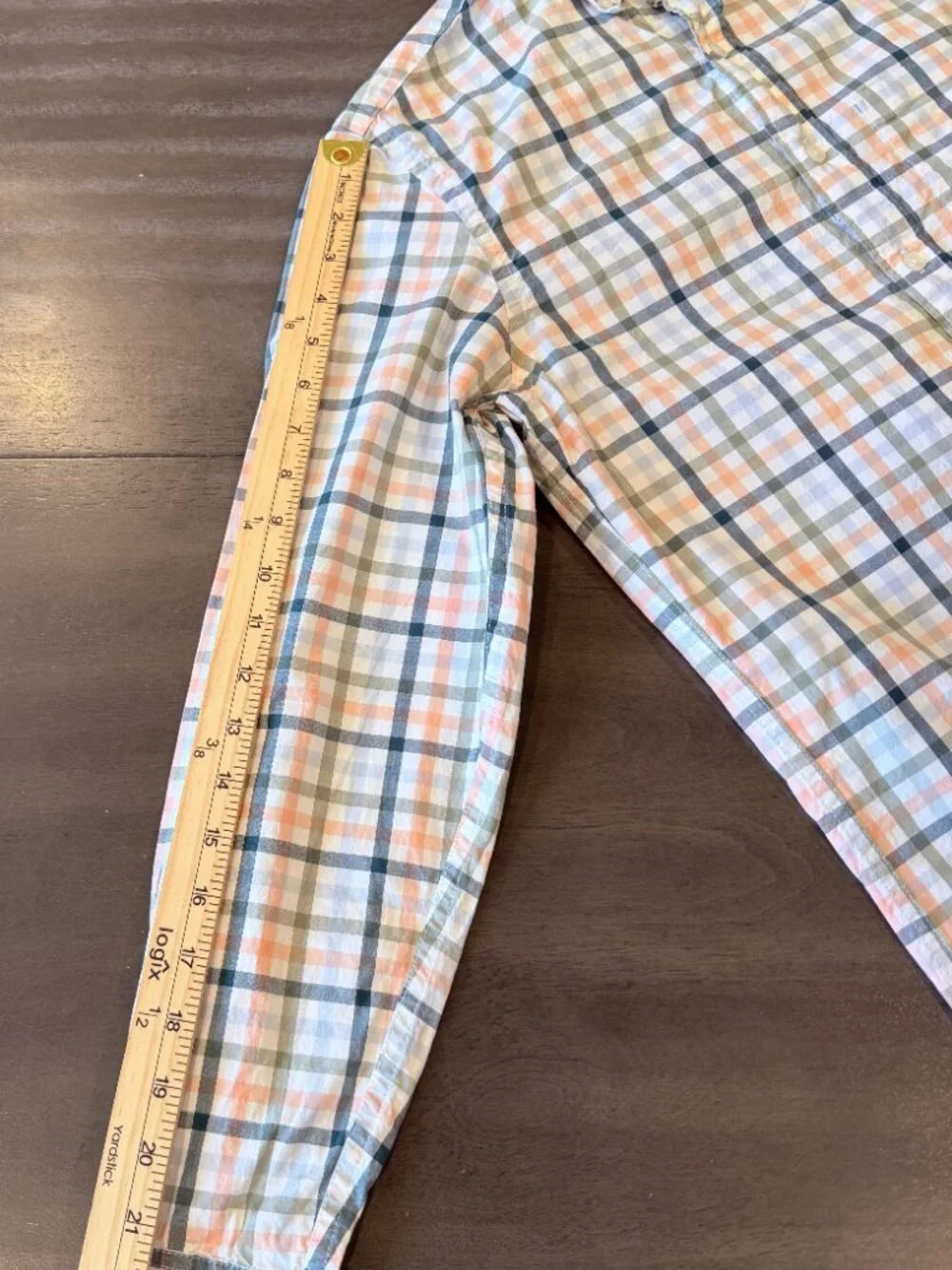 J. Crew Classic Men’s Flex Wash Plaid Button Up Shirt Size XS Multi-Color
